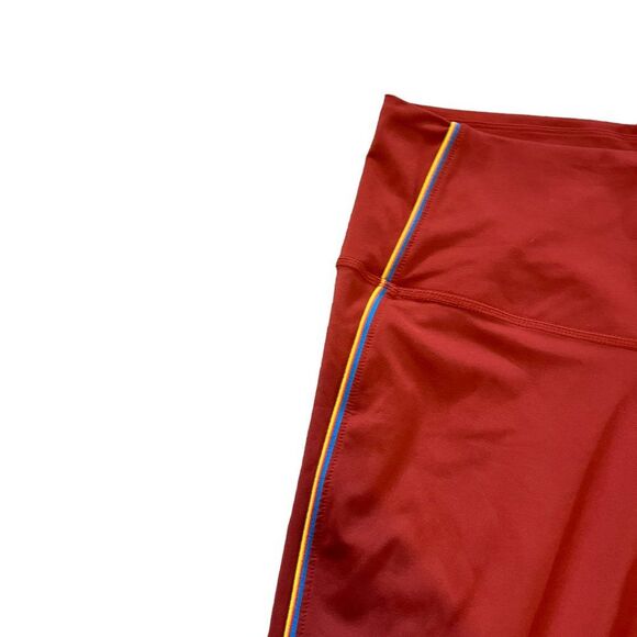 Nike Yoga Women's Pants 7/8 Length Training Tights Size XL Firewood Orange - Picture 8 of 12